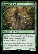 MTG - Paradise Druid - Lord of the Rings Commander - LOTR