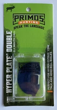 Primos Elk Call Hyper Plate Double Mouth Diaphragm Call w/ Case Bow Hunting NEW!