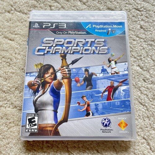 Sports Champions Playstation 3 PS3 PREOWNED COMPLETE CIB