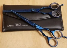7 Inch Blue Professional Barber Salon Hair Cutting Japanese Scissors Thinner Kit