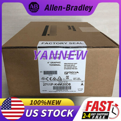 Allen-Bradley 2711P-K4M20D8 Plus 6 Graphic Terminal 2711PK4M20D8 AB