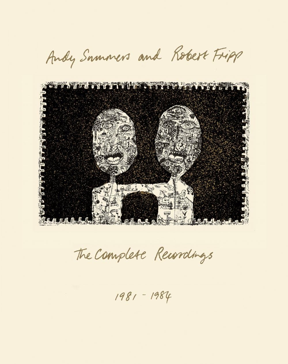 ANDY SUMMERS ROBERT FRIPP THE COMPLETE RECORDINGS 1981-1984 Japan 3 CD + Blu-ray
