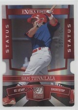 2010 Donruss Elite Extra Edition Status Red Die-Cut /100 Sam Tuivailala #85 r3x