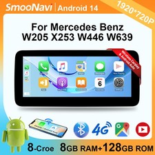 10,25" Carplay Bildschirm für Mercedes C GLC V W205 C63 C43 Android 14 Autoradio 10,25" Carplay Bildschirm für Mercedes C GLC V W205 C63 C43 Android 14 Autoradio