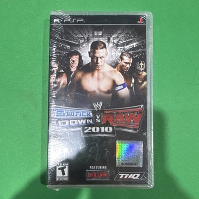 THQ WWE SmackDown vs. Raw 2010 Featuring ECW Sony PSP Multiplayer Manual 2009