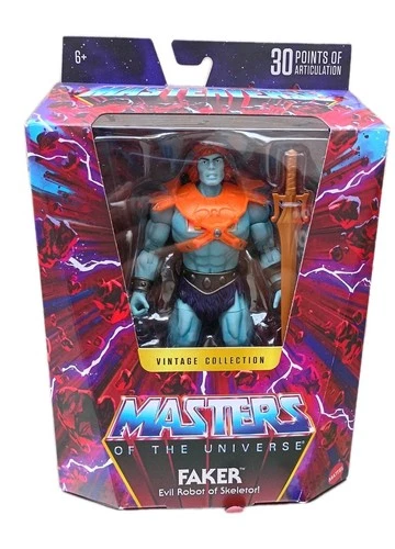 Masters of The Universe Vintage Collection MOTU FAKER 7" Action Figure New Wear
