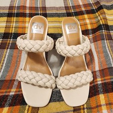 Dolce Vita Braided Slide On Block Heels. NWOT.