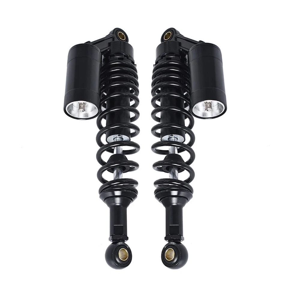 Black 12.5" 320mm Rear Shock Absorber Air Suspension For Honda Kawasaki - Image 4 of 4