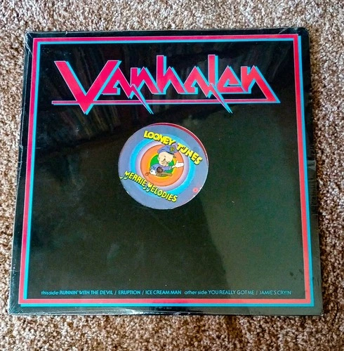 Van Halen - Looney Tunes Red Vinyl EP  WB PROMO RARE!