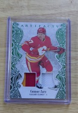25-26 UD Artifacts - Connor Zary/Klapka/Coronato/Sharangovich Game/Player Worn