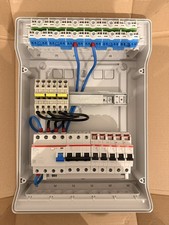 Hensel KV2524 Aufputz Unterverteilung Verdrahtet Bestückt ABB IP65 Feuchtraum