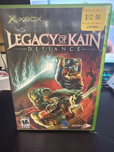 Legacy of Kain: Defiance (Xbox, 2003) Complete With Manual CIB Fast Shipping!