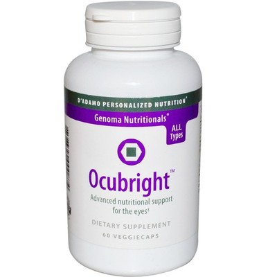 DAdamo Personalized Nutrition Ocubright, 60 Count
