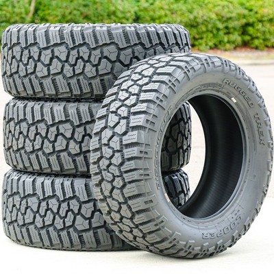 4 Tires Cooper Discoverer Rugged Trek LT 35X12.50R17 E 10 Ply R/T Rugged Terrain