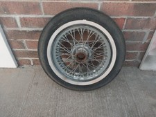 Mg Mga A Triumph Tr3 Tr4 Austin Healey 3000 Used 15 60 Spoke Wire Wheel