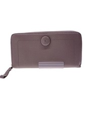 JILLSTUART Leather Long Wallet, Gray, Plain, ...