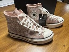 Converse Chuck Taylor All Star Hi Glitter Dusty Cinder Women's Sneakers Size 7.5
