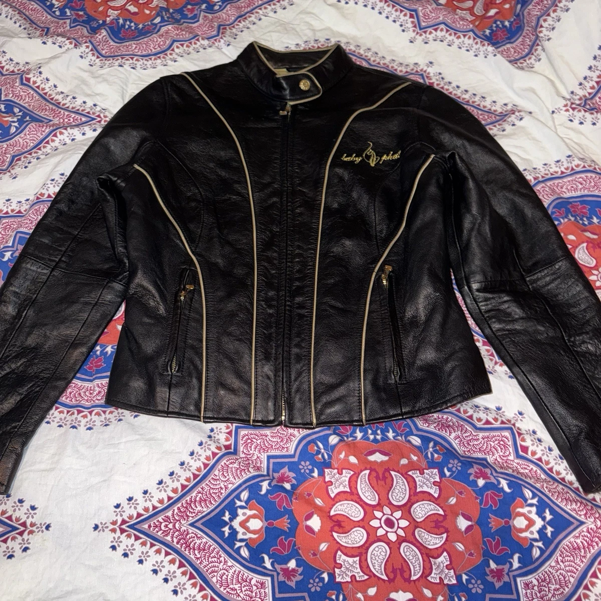 Baby Phat Leather Outer Shell Coats, Jackets & Vests Motorcycle