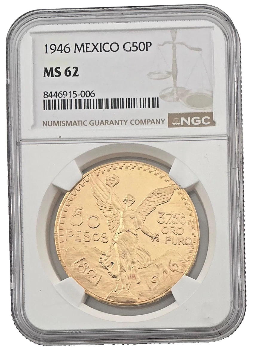 50 Pesos Gold NGC Certified Mexican Coins (1905-Now) for sale | eBay