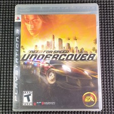 CIB Electronic Arts Need for Speed Undercover PS3 T 2008 Racing