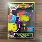 Funko POP! Rocks: Jimi Hendrix Black Light #239 Funko Shop ECCC NYCC