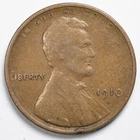 1910-S Lincoln Wheat Cent Fine (F) San Francisco Mint
