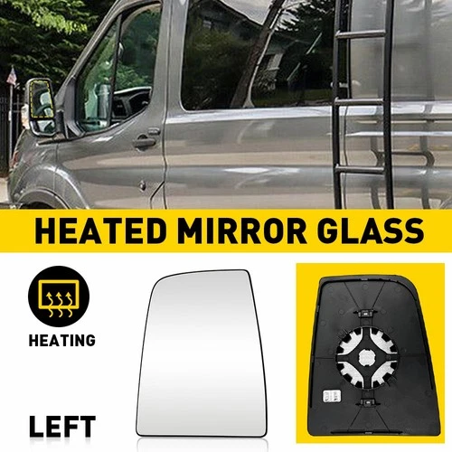 Mirror Glass Upper Side Driver Left LH for Ford Transit Van 150 250 350 New YS