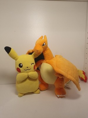 Glurak & Pikachu WCT Plushies