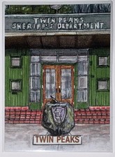 2025 Rittenhouse Twin Peaks Log Lady Chronicles Sketch Card Cleveland