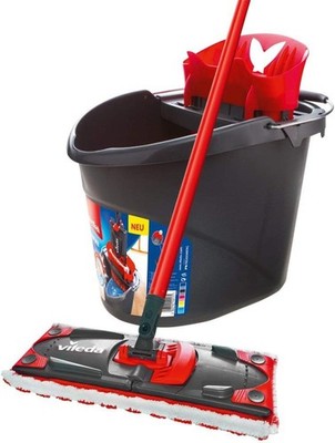 VILEDA Ultramax Ultramat 2 in 1  Komplettset Bodenwischer mit Eimer - Neu