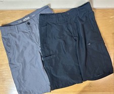 Lot of 2 Boys Youth Urban Pipeline Black Cargo Shorts Size 16 Reg