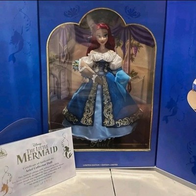 D23 2024 Disney The Little Mermaid Ariel Collector Doll 12in Limited Ed w/ COA