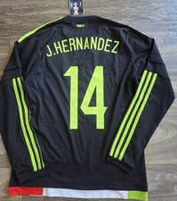 Adidas Mexico Seleccion 2015 Chicharito LS Futbol Soccer Jersey Mens Sz Small