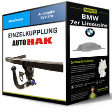 Abnehmbare Anh�ngerkupplung f�r BMW 7er Limousine 14- Typ F01/ F02 Auto Hak NEU