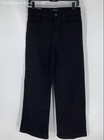 Joe’s Womens Black Dark Wash Coin Pocket Denim Wide-Leg Jeans Size 28 — photo 1