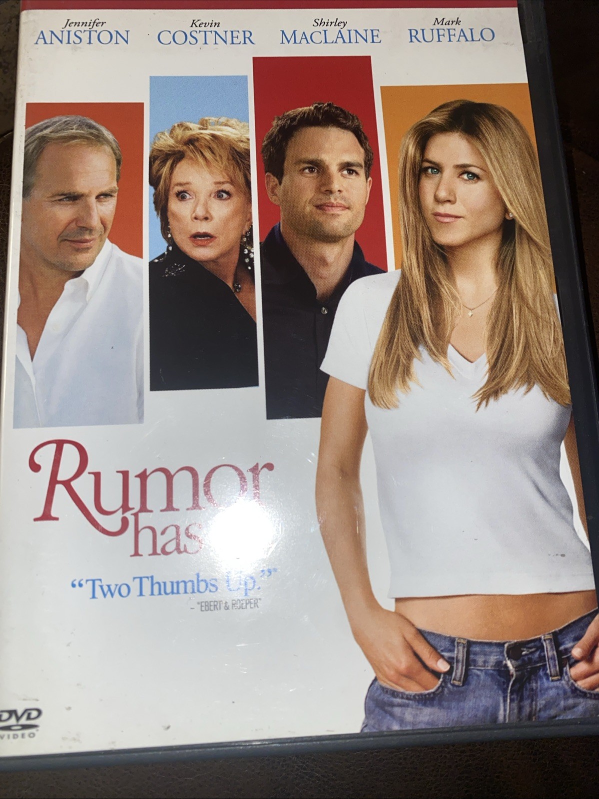 Rumor Has It (DVD) Jennifer Aniston Kevin Costner Shirley McLaine