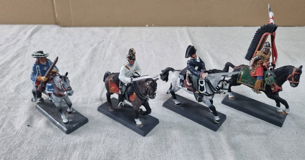 Soldati A Cavallo In Piombo &ndash; Collezione De Agostini Cassandra, Serie Cavalry