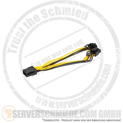 Generic 20cm GPU Adapter Kabel cable 1x 8-pin EPS / CPU female to 2x 8-pin (6+2)