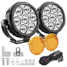 2-pack 4.5 Inch Round Led Light Pods For Driving Fog Off-road Work Use New 2-pack 4.5 Inch Round Led Light Pods For Driving Fog Off-road Work Use New