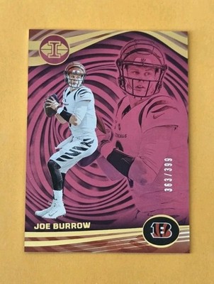 2023 Illusions Pink Trophy Collection /399 Joe Burrow #22 SP 