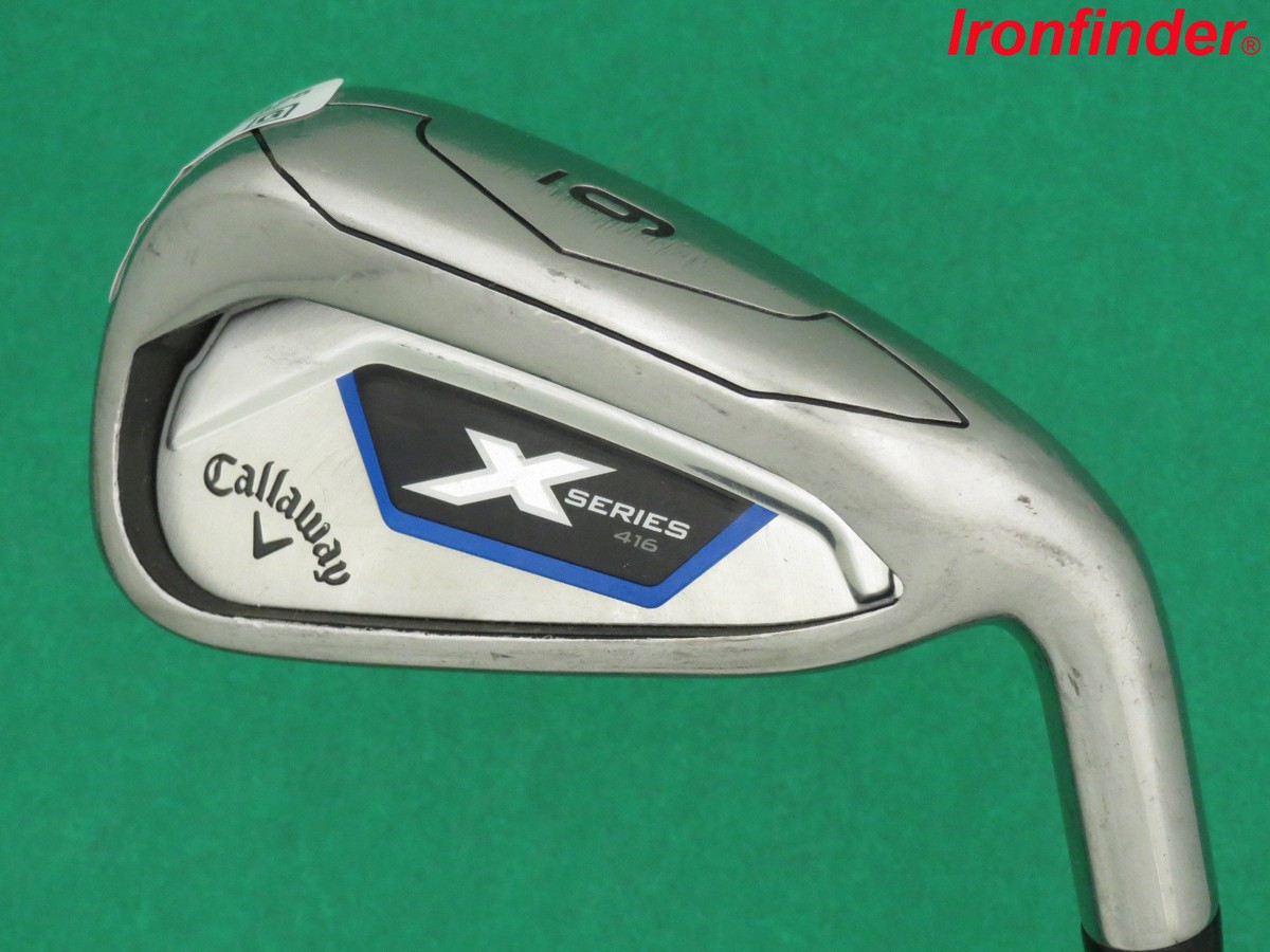 Callaway X Series 416 Single 6 Iron Graphite 55-A Senior Shaft