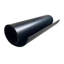 Solid Rubber Sheet Roll 1/8 (.125) Thick X 12 Wide X 24Long, Solid Rubber Strips