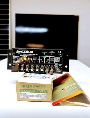 Morningstar Sunsaver 20A PWM Solar Charge Controller (SS-20L-24V) - Solar Panel