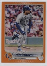 2022 Topps Chrome Orange Refractor /25 Emmanuel Rivera #164 07ke