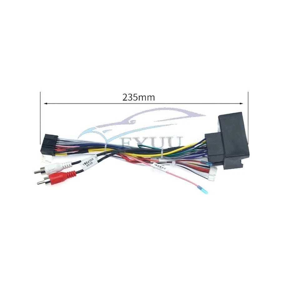 For BMW X1 E90 16Pin Stereo Android Power Cable Harness Connector W/ Canbus Box — 第 4/4 张图片