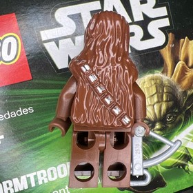 New Lego Star Wars Chewbacca Minifigure with Crossbow 7965 9516 7897 6212