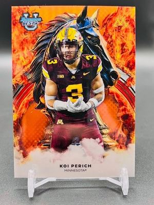 #ad 2025 Bowman Best U Koi Perich Workhorse Orange Refractor #ed 15 25 $19.99