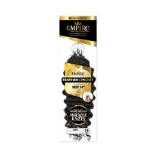 Sensationnel Empire Human Hair Feather Crochet Boho Braids - Deep 10"