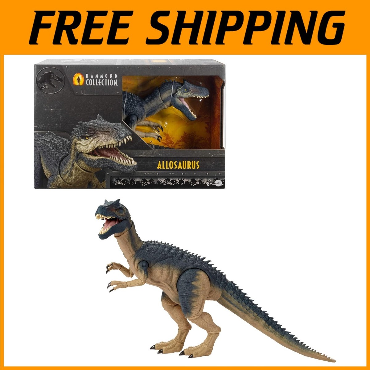Jurassic World Hammond Allosaurus Dinosaur Figure | eBay