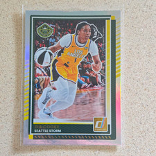 Panini 2025 Donruss WNBA Zia Cooke Rated Rookie Holo #69 Seattle Storm